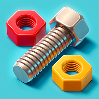 Nut Craze - Color Screw Puzzle