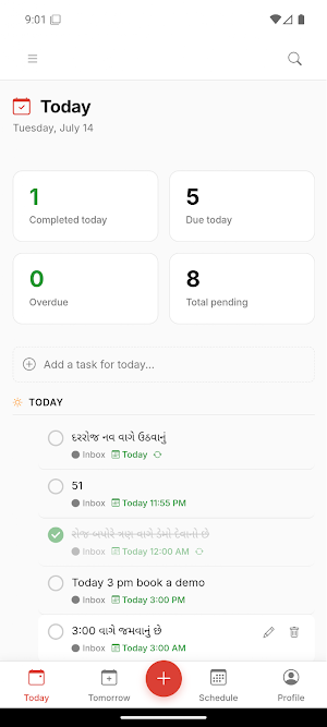 Mytodolist Screenshot 2