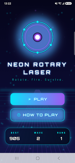 Neon Rotary Laser Screenshot 0