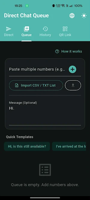 Queue WA Screenshot 2