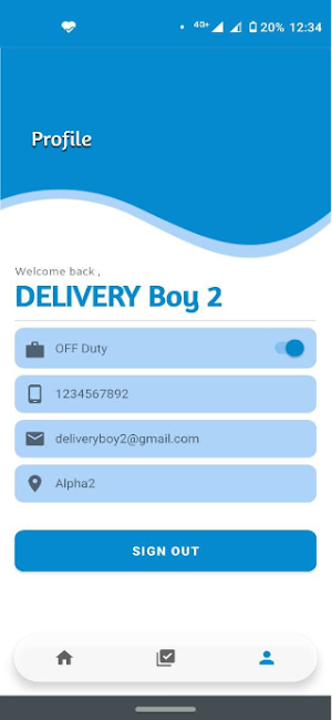 Core Aqua Delivery Screenshot 1