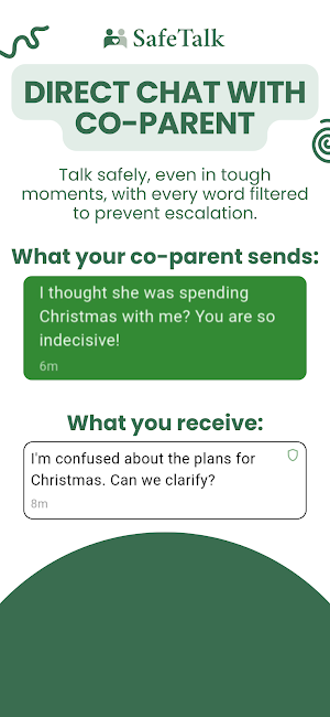 SafeTalk: Coparenting App Screenshot 0