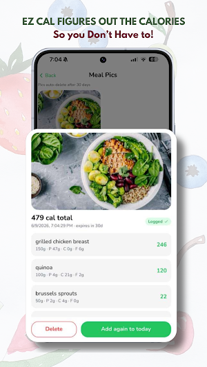 EZ Cal - AI Calorie Tracking Screenshot 2