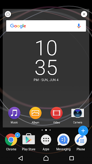 Loops Theme (Black) Screenshot 1