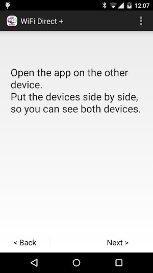 WiFi Direct + Screenshot 1