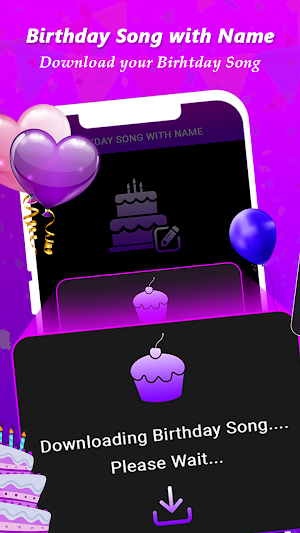 Birthday Song with Name Screenshot 1