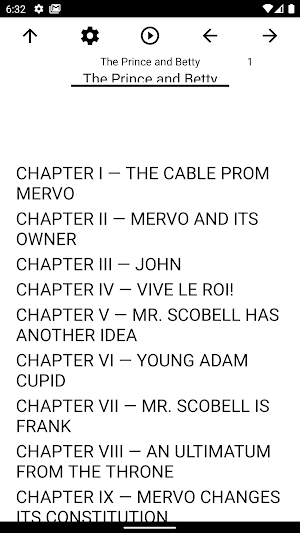 Book, The Prince and Betty Screenshot 0