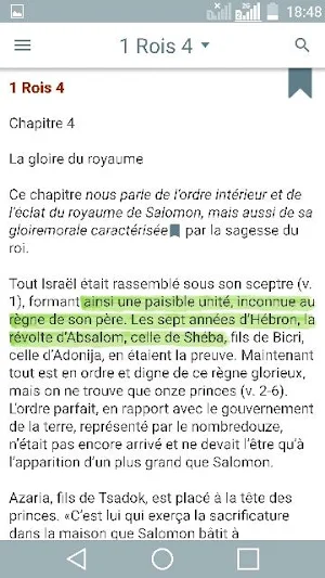 La Bible. Commentaires Screenshot 0
