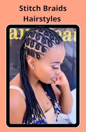 Stitch Braids Hairstyles Screenshot 0