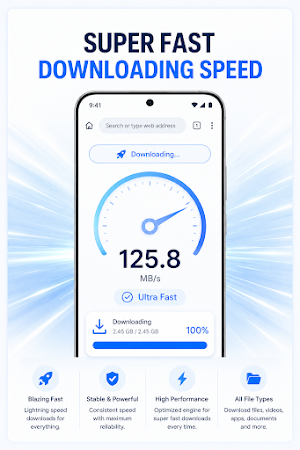 Aether-Fast & AdBlock Browser Screenshot 2