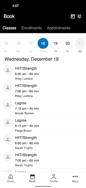 Fitness Collective San Diego Screenshot 1