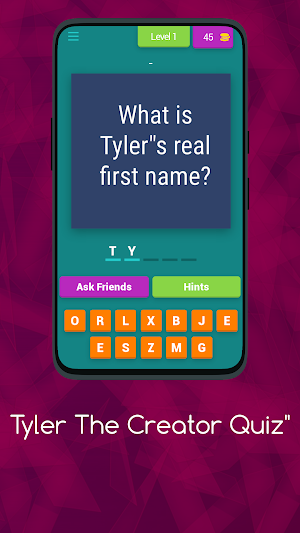 TYLER THE CREATOR QUIZ Screenshot 0