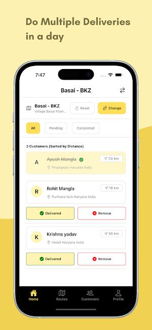 Delivery Planner : Ezy Route Screenshot 0