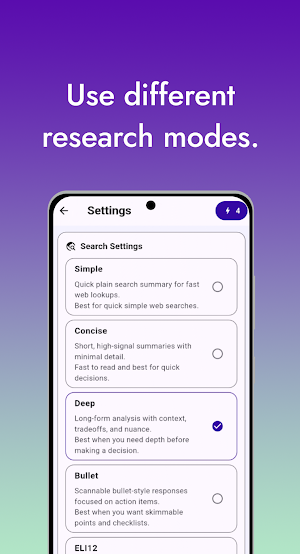 Wiist - AI Search Engine Screenshot 2