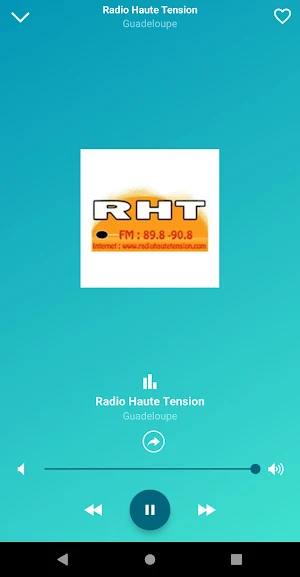 Guadeloupe radios online Screenshot 2