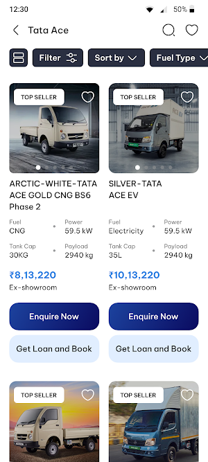 Tata Motors Fleet Verse Screenshot 2