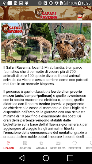 Parco Safari Ravenna Screenshot 1