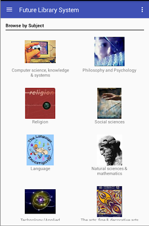 Future Library System Screenshot 2