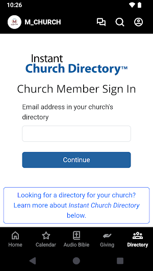 Maugansville Church Screenshot 2