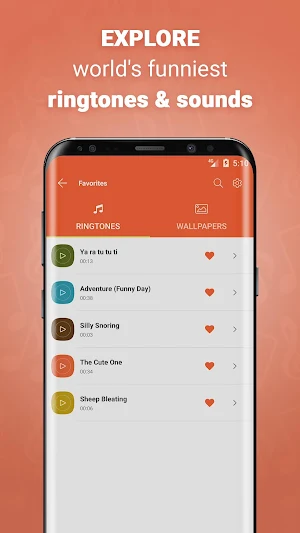 Funny SMS Ringtones & Sounds Screenshot 1