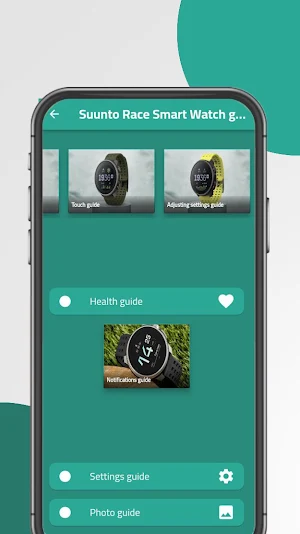 Suunto Race Smart Watch Guide Screenshot 1