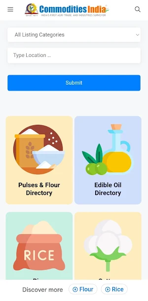 Commodities India – Directory Screenshot 0