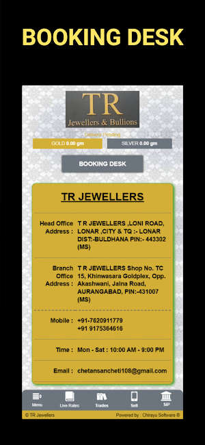 T R Jewellers Retails Screenshot 2