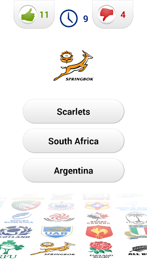 Logo Rugby Quiz Screenshot 2