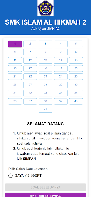 SMK ISLAM AL HIKMAH 2 Screenshot 1