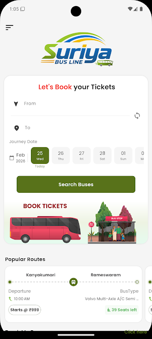 Surya Busline Screenshot 1