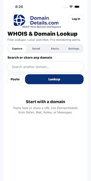 DomainDetails Screenshot 0