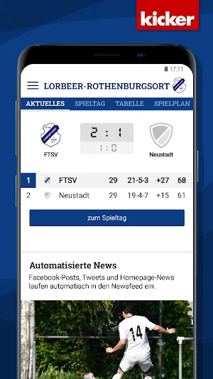 Lorbeer Liga Screenshot 1