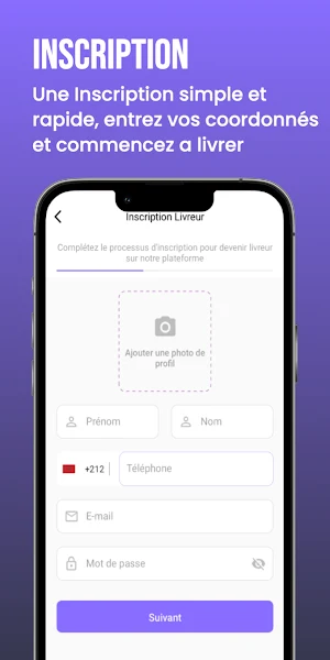 Avantages Delivery Screenshot 0