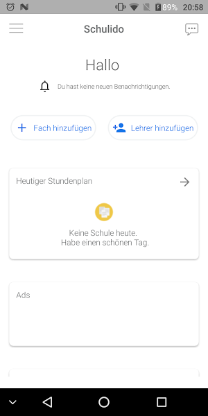 Stundenplan Schulplaner Screenshot 0