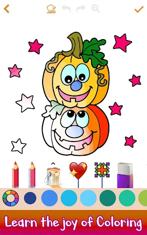 Learn to Draw Halloween: Drawing, Color Book Pages Screenshot 2