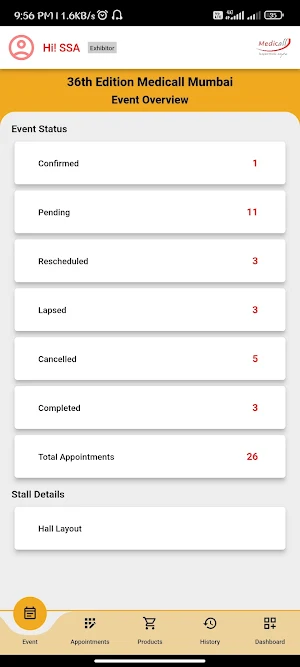 Medicall Expo - Exhibitor Screenshot 0