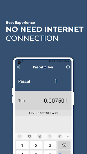 Pascal to Torr Converter Screenshot 2