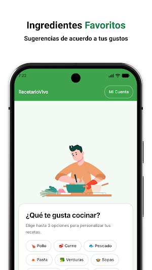 RecetarioVivo Screenshot 1