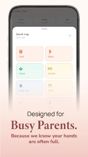 Lumi : Baby Tracker & Insights Screenshot 1