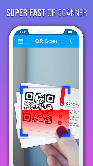 QR Code Scanner & Reader : Documents scanner Screenshot 2