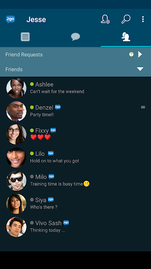 2go Chat - Meet People Now Screenshot 2