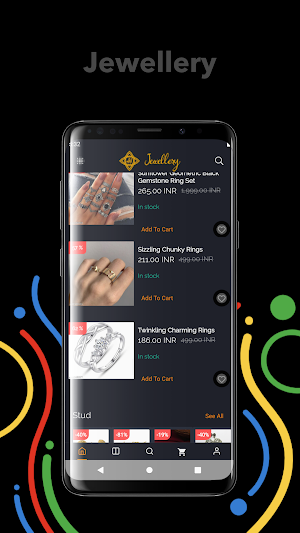 Jewellery Online Shopping Ecommerce Store Screenshot 0