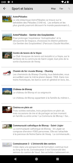 App Blonay — Saint-Légier Screenshot 2