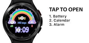 AZ245 Rainbow Digital Watch Screenshot 0