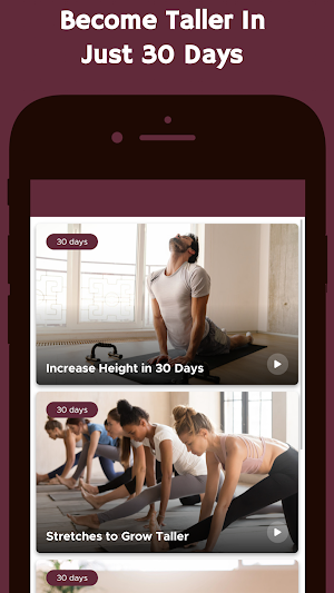 Height Increase Workout Home Screenshot 3