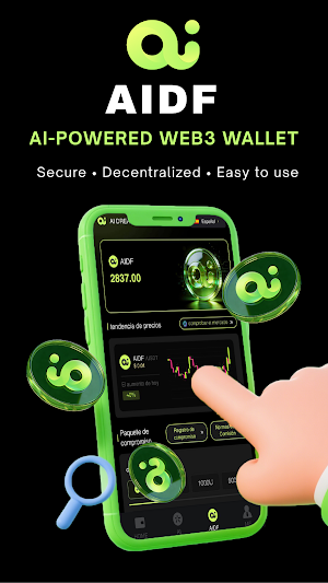 AIDF - Web3 Wallet & AI Screenshot 0