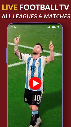 Live Football TV: HD Streaming Screenshot 1
