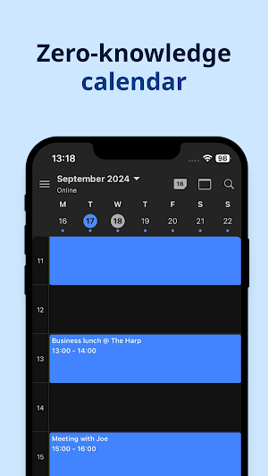 Tuta Calendar & Planner App Screenshot 1