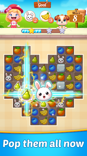 Fruit Connect: Match 3 Game Screenshot 1
