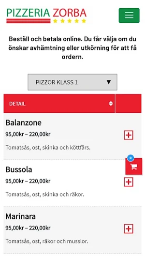 Pizzeria Zorba Screenshot 0